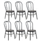 Contemporary Metal Dining Room Chairs Open Back Dining Armless Chair for Home Use Ink 6 Piece Set Clearhalo ' kitchen&dining_furn' 'Dining Chairs' 'Dining Tables & Seating' 'dining_chair' 'furn' 'furn_dining_chair' 'Furniture' 'furniture_dining_chair' 'Kitchen & Dining Furniture' 'kitchen' 4129604