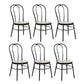 Contemporary Metal Dining Room Chairs Open Back Dining Armless Chair for Home Use Beige 6 Piece Set Clearhalo ' kitchen&dining_furn' 'Dining Chairs' 'Dining Tables & Seating' 'dining_chair' 'furn' 'furn_dining_chair' 'Furniture' 'furniture_dining_chair' 'Kitchen & Dining Furniture' 'kitchen' 4129616