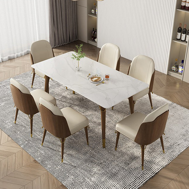 Nordic Style Wood Dining Room Chairs Armless Parsons Chair for Restaurant Use(Set of 2) Clearhalo ' kitchen&dining_furn' 'Dining Chairs' 'Dining Tables & Seating' 'dining_chair' 'furn' 'furn_dining_chair' 'Furniture' 'furniture_dining_chair' 'Kitchen & Dining Furniture' 'kitchen' 4129645