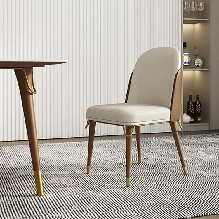 Nordic Style Wood Dining Room Chairs Armless Parsons Chair for Restaurant Use(Set of 2) Clearhalo ' kitchen&dining_furn' 'Dining Chairs' 'Dining Tables & Seating' 'dining_chair' 'furn' 'furn_dining_chair' 'Furniture' 'furniture_dining_chair' 'Kitchen & Dining Furniture' 'kitchen' 4129651