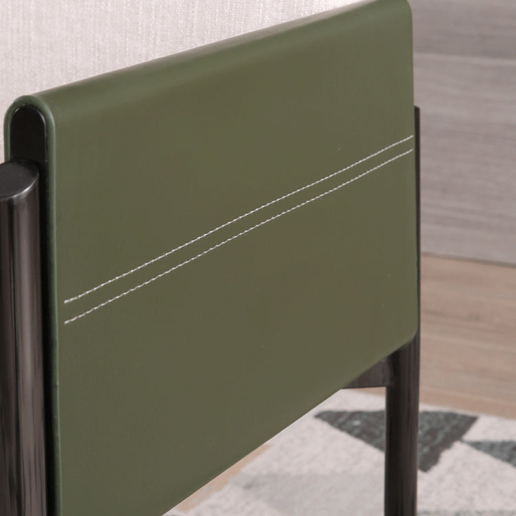 Contemporary Fabric Dining Room Chair Upholstered Arm Single Chair Clearhalo ' kitchen&dining_furn' 'Dining Chairs' 'Dining Tables & Seating' 'dining_chair' 'furn' 'furn_dining_chair' 'Furniture' 'furniture_dining_chair' 'Kitchen & Dining Furniture' 'kitchen' 4129700