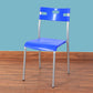 Minimalist Style Colorful Plastic Dining Armless Chair Open Back Dining Side Chair Blue 1 Piece Gray Clearhalo ' kitchen&dining_furn' 'Dining Chairs' 'Dining Tables & Seating' 'dining_chair' 'furn' 'furn_dining_chair' 'Furniture' 'furniture_dining_chair' 'Kitchen & Dining Furniture' 'kitchen' 4129764