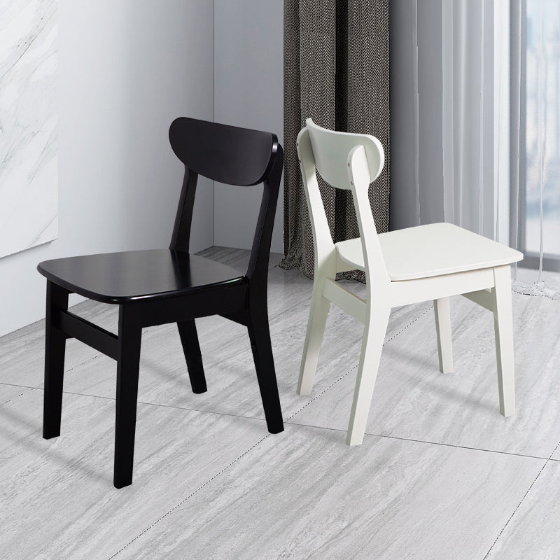 Scandinavian Rubberwood Open Back Side Chair Natural Upholstered Dining Chair (Set of 2) Clearhalo ' kitchen&dining_furn' 'Dining Chairs' 'Dining Tables & Seating' 'dining_chair' 'furn' 'furn_dining_chair' 'Furniture' 'furniture_dining_chair' 'Kitchen & Dining Furniture' 'kitchen' 4129792