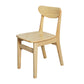 Scandinavian Rubberwood Open Back Side Chair Natural Upholstered Dining Chair (Set of 2) Clearhalo ' kitchen&dining_furn' 'Dining Chairs' 'Dining Tables & Seating' 'dining_chair' 'furn' 'furn_dining_chair' 'Furniture' 'furniture_dining_chair' 'Kitchen & Dining Furniture' 'kitchen' 4129801