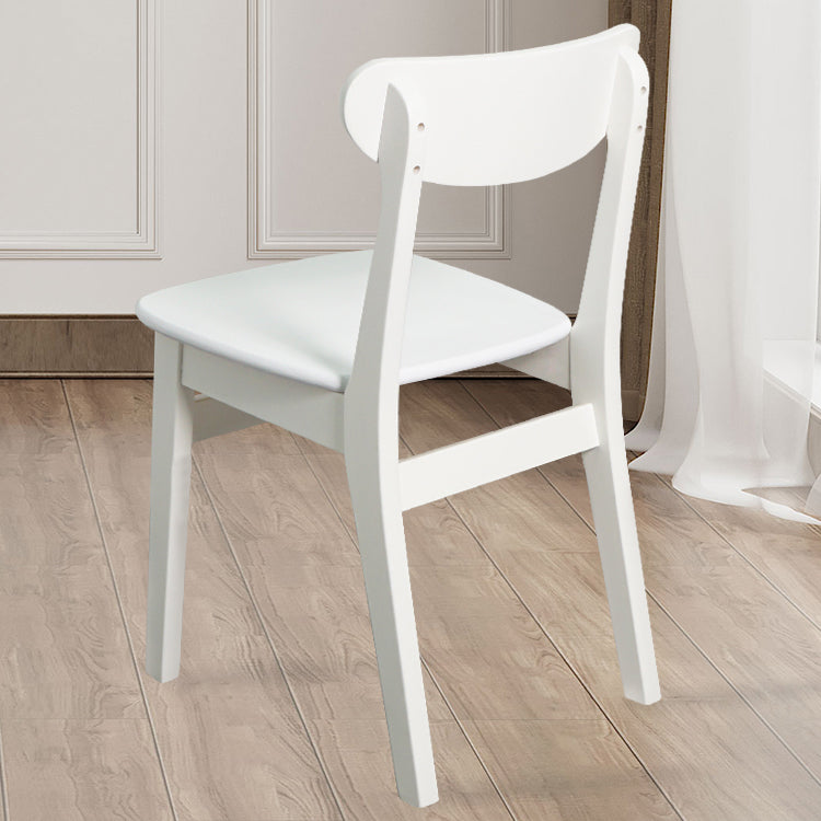 Scandinavian Rubberwood Open Back Side Chair Natural Upholstered Dining Chair (Set of 2) Clearhalo ' kitchen&dining_furn' 'Dining Chairs' 'Dining Tables & Seating' 'dining_chair' 'furn' 'furn_dining_chair' 'Furniture' 'furniture_dining_chair' 'Kitchen & Dining Furniture' 'kitchen' 4129812
