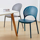 Contemporary Style Plastic Dining Armless Chair Open Back Dining Side Chair Clearhalo ' kitchen&dining_furn' 'Dining Chairs' 'Dining Tables & Seating' 'dining_chair' 'furn' 'furn_dining_chair' 'Furniture' 'furniture_dining_chair' 'Kitchen & Dining Furniture' 'kitchen' 4129821