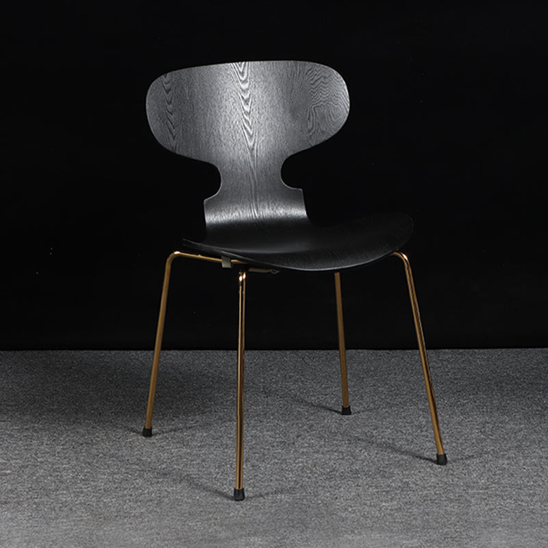 Scandinavian Wood Dining Chair Matte Finish Wingback Dining Chair (Set of 4) Clearhalo ' kitchen&dining_furn' 'Dining Chairs' 'Dining Tables & Seating' 'dining_chair' 'furn' 'furn_dining_chair' 'Furniture' 'furniture_dining_chair' 'Kitchen & Dining Furniture' 'kitchen' 4129930