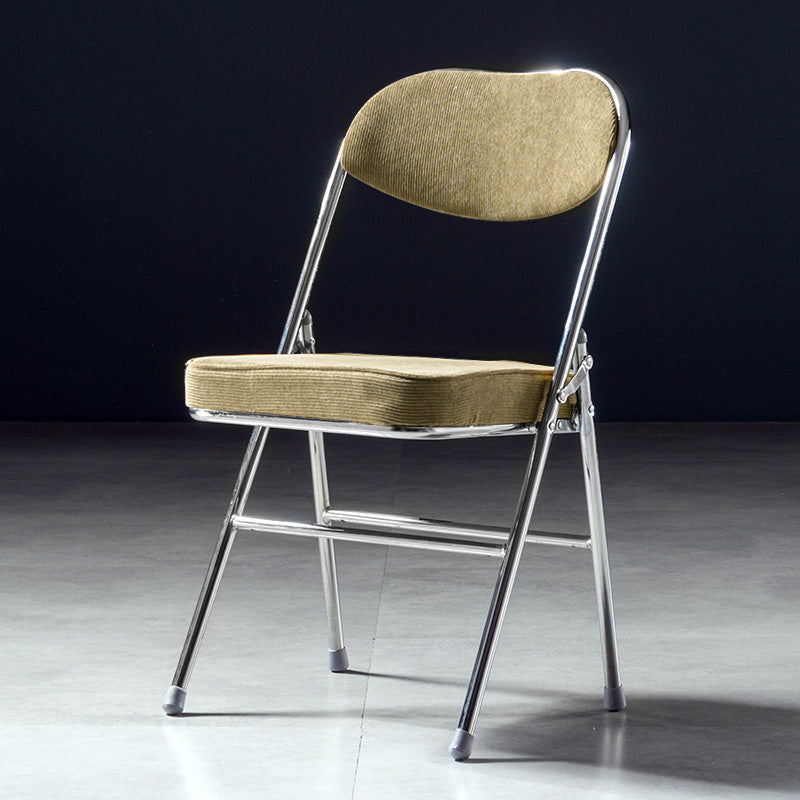 Glam Style Dining Chairs Kitchen Armless Side Chairs with Metal Legs Army Green 1 Piece Clearhalo ' kitchen&dining_furn' 'Dining Chairs' 'Dining Tables & Seating' 'dining_chair' 'furn' 'furn_dining_chair' 'Furniture' 'furniture_dining_chair' 'Kitchen & Dining Furniture' 'kitchen' 4129999