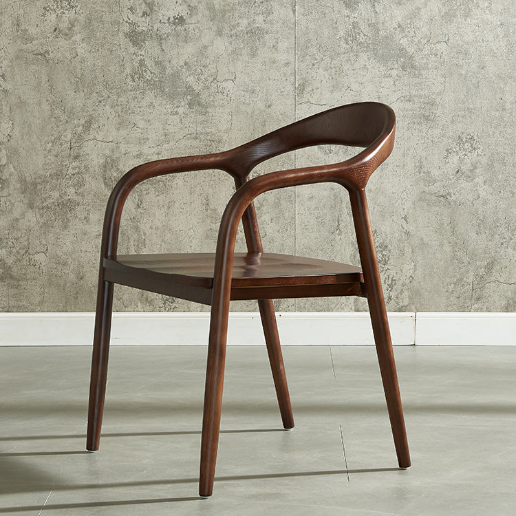 Traditional Style Ash Wood Chairs Dining Room Open Back Arm Chairs Set Clearhalo ' kitchen&dining_furn' 'Dining Chairs' 'Dining Tables & Seating' 'dining_chair' 'furn' 'furn_dining_chair' 'Furniture' 'furniture_dining_chair' 'Kitchen & Dining Furniture' 'kitchen' 4130049