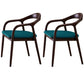 Traditional Style Ash Wood Chairs Dining Room Open Back Arm Chairs Set Blue 2 Piece Set Clearhalo ' kitchen&dining_furn' 'Dining Chairs' 'Dining Tables & Seating' 'dining_chair' 'furn' 'furn_dining_chair' 'Furniture' 'furniture_dining_chair' 'Kitchen & Dining Furniture' 'kitchen' 4130053