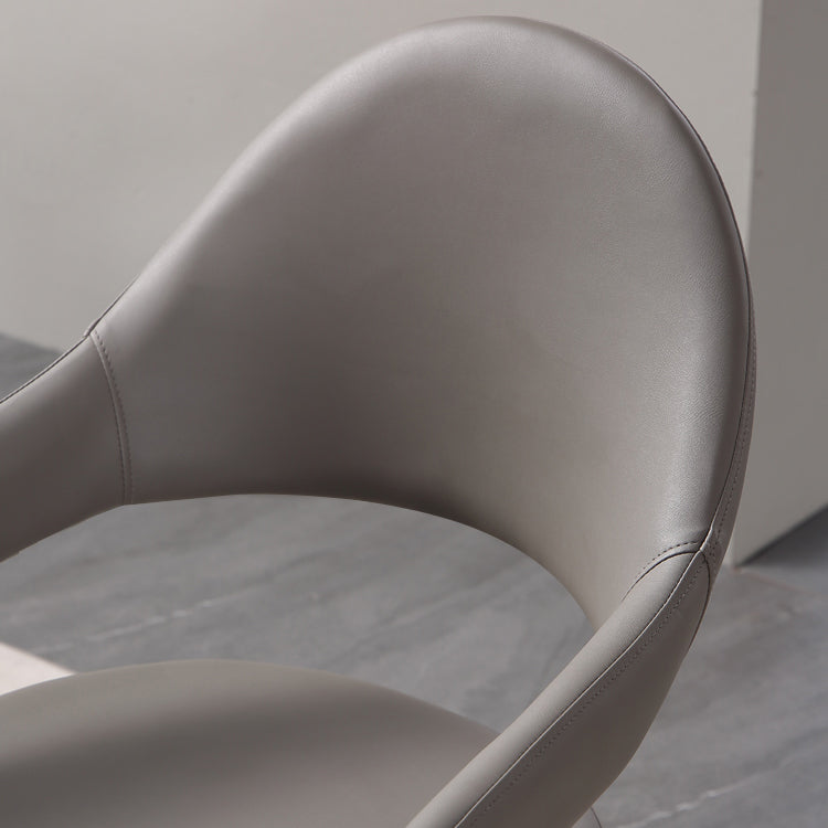 Contemporary Metal Dining Arm Chairs Open Back Dining Side Chair (Set of 2) Clearhalo ' kitchen&dining_furn' 'Dining Chairs' 'Dining Tables & Seating' 'dining_chair' 'furn' 'furn_dining_chair' 'Furniture' 'furniture_dining_chair' 'Kitchen & Dining Furniture' 'kitchen' 4130252