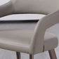 Contemporary Metal Dining Arm Chairs Open Back Dining Side Chair (Set of 2) Clearhalo ' kitchen&dining_furn' 'Dining Chairs' 'Dining Tables & Seating' 'dining_chair' 'furn' 'furn_dining_chair' 'Furniture' 'furniture_dining_chair' 'Kitchen & Dining Furniture' 'kitchen' 4130253