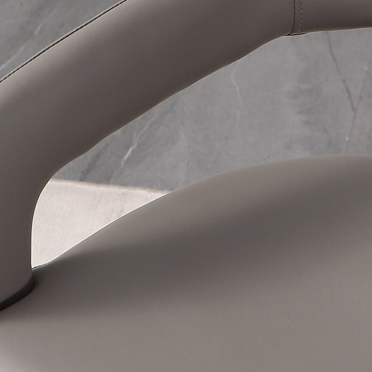 Contemporary Metal Dining Arm Chairs Open Back Dining Side Chair (Set of 2) Clearhalo ' kitchen&dining_furn' 'Dining Chairs' 'Dining Tables & Seating' 'dining_chair' 'furn' 'furn_dining_chair' 'Furniture' 'furniture_dining_chair' 'Kitchen & Dining Furniture' 'kitchen' 4130254