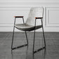 Nordic Style Dining Chairs Kitchen Arm Dining Side Chairs with Metal Legs Light Gray 1 Piece Black Clearhalo ' kitchen&dining_furn' 'Dining Chairs' 'Dining Tables & Seating' 'dining_chair' 'furn' 'furn_dining_chair' 'Furniture' 'furniture_dining_chair' 'Kitchen & Dining Furniture' 'kitchen' 4130321