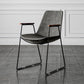 Nordic Style Dining Chairs Kitchen Arm Dining Side Chairs with Metal Legs Grey 1 Piece Black Clearhalo ' kitchen&dining_furn' 'Dining Chairs' 'Dining Tables & Seating' 'dining_chair' 'furn' 'furn_dining_chair' 'Furniture' 'furniture_dining_chair' 'Kitchen & Dining Furniture' 'kitchen' 4130326