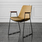 Nordic Style Dining Chairs Kitchen Arm Dining Side Chairs with Metal Legs Khaki 1 Piece Black Clearhalo ' kitchen&dining_furn' 'Dining Chairs' 'Dining Tables & Seating' 'dining_chair' 'furn' 'furn_dining_chair' 'Furniture' 'furniture_dining_chair' 'Kitchen & Dining Furniture' 'kitchen' 4130346