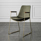 Nordic Style Dining Chairs Kitchen Arm Dining Side Chairs with Metal Legs Army Green 1 Piece Brass Gold Clearhalo ' kitchen&dining_furn' 'Dining Chairs' 'Dining Tables & Seating' 'dining_chair' 'furn' 'furn_dining_chair' 'Furniture' 'furniture_dining_chair' 'Kitchen & Dining Furniture' 'kitchen' 4130349