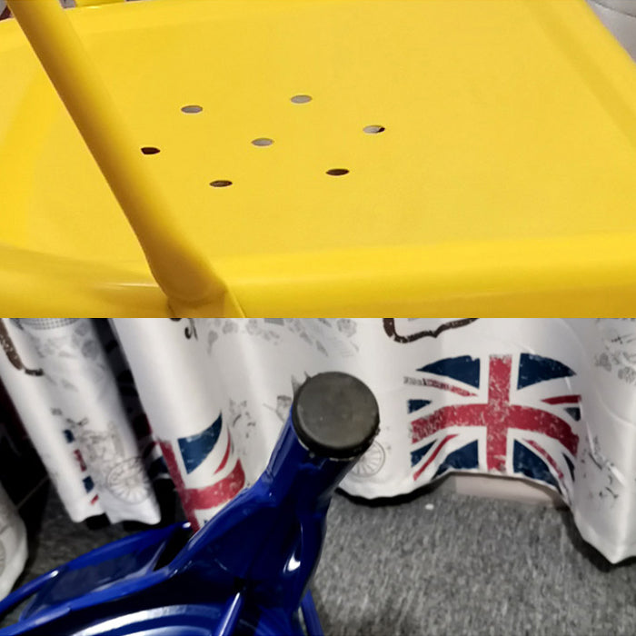 Industrial Style Kitchen Dining Chairs Metal Dining Armless Side Chairs (Set of 4) Clearhalo ' kitchen&dining_furn' 'Dining Chairs' 'Dining Tables & Seating' 'dining_chair' 'furn' 'furn_dining_chair' 'Furniture' 'furniture_dining_chair' 'Kitchen & Dining Furniture' 'kitchen' 4130368