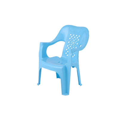 Minimalist Style Stacking Dining Arm Chairs Plastic Slat Back Dining Side Chair for Home Use Blue 1 Piece Clearhalo ' kitchen&dining_furn' 'Dining Chairs' 'Dining Tables & Seating' 'dining_chair' 'furn' 'furn_dining_chair' 'Furniture' 'furniture_dining_chair' 'Kitchen & Dining Furniture' 'kitchen' 4130429