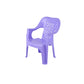 Minimalist Style Stacking Dining Arm Chairs Plastic Slat Back Dining Side Chair for Home Use Purple 1 Piece Clearhalo ' kitchen&dining_furn' 'Dining Chairs' 'Dining Tables & Seating' 'dining_chair' 'furn' 'furn_dining_chair' 'Furniture' 'furniture_dining_chair' 'Kitchen & Dining Furniture' 'kitchen' 4130440