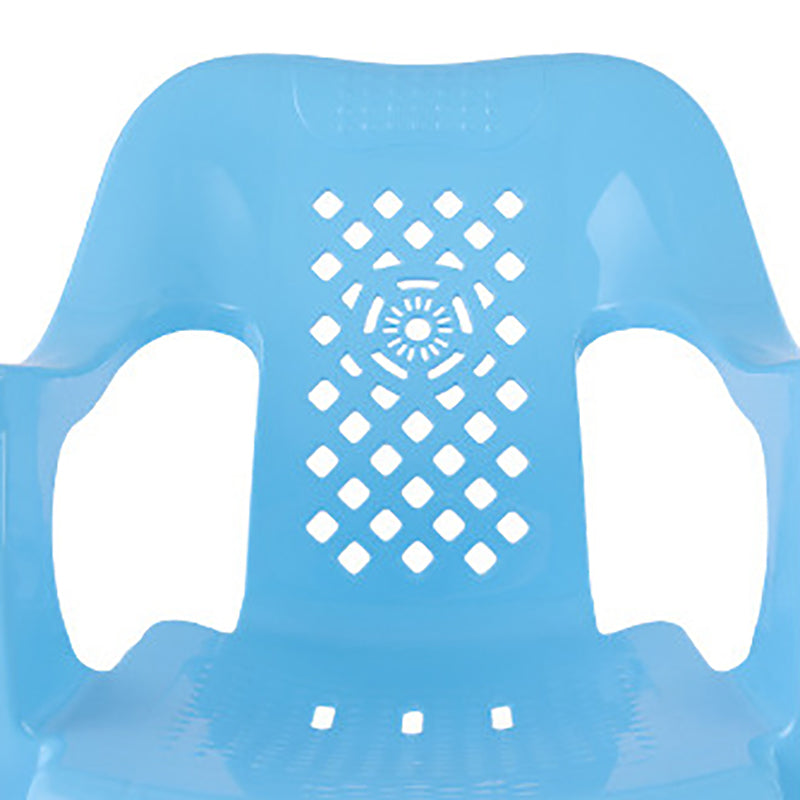 Minimalist Style Stacking Dining Arm Chairs Plastic Slat Back Dining Side Chair for Home Use Clearhalo ' kitchen&dining_furn' 'Dining Chairs' 'Dining Tables & Seating' 'dining_chair' 'furn' 'furn_dining_chair' 'Furniture' 'furniture_dining_chair' 'Kitchen & Dining Furniture' 'kitchen' 4130443