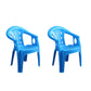 Contemporary Stacking Dining Arm Chairs Plastic Dining Side Chair for Home Use Blue 2 Piece Set Clearhalo ' kitchen&dining_furn' 'Dining Chairs' 'Dining Tables & Seating' 'dining_chair' 'furn' 'furn_dining_chair' 'Furniture' 'furniture_dining_chair' 'Kitchen & Dining Furniture' 'kitchen' 4130482