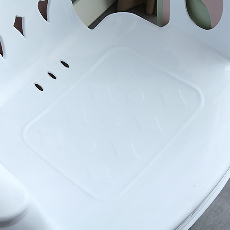 Contemporary Stacking Dining Arm Chairs Plastic Dining Side Chair for Home Use Clearhalo ' kitchen&dining_furn' 'Dining Chairs' 'Dining Tables & Seating' 'dining_chair' 'furn' 'furn_dining_chair' 'Furniture' 'furniture_dining_chair' 'Kitchen & Dining Furniture' 'kitchen' 4130488