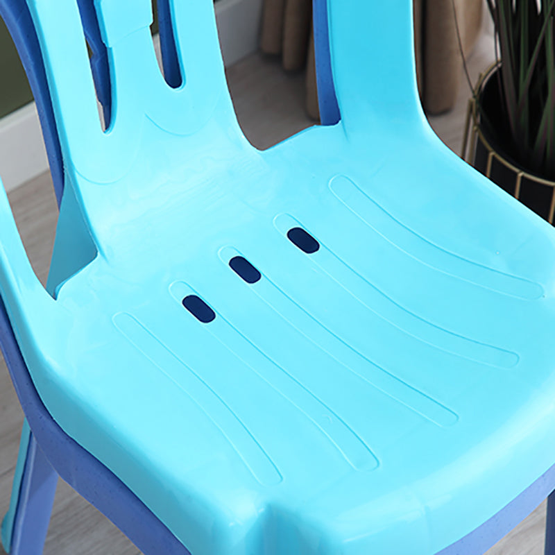 Modern Stacking Dining Armless Chairs Plastic Dining Side Chair for Home Use Clearhalo ' kitchen&dining_furn' 'Dining Chairs' 'Dining Tables & Seating' 'dining_chair' 'furn' 'furn_dining_chair' 'Furniture' 'furniture_dining_chair' 'Kitchen & Dining Furniture' 'kitchen' 4130510