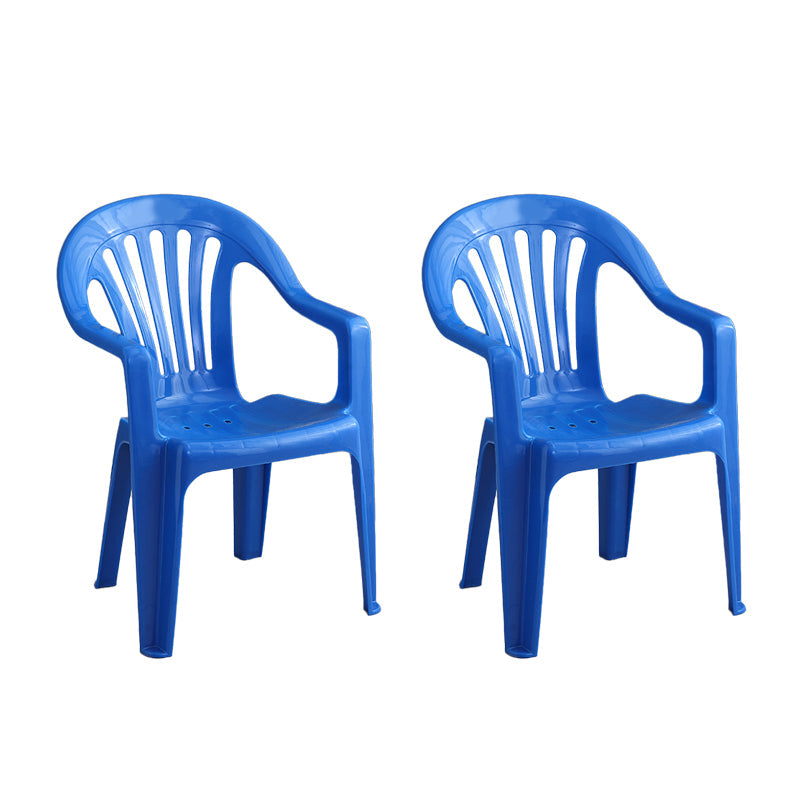 Contemporary Plastic Side Arm Chair Windsor Back Folding Side Chair for Restaurant Dark Blue 2 Piece Set Clearhalo ' kitchen&dining_furn' 'Dining Chairs' 'Dining Tables & Seating' 'dining_chair' 'furn' 'furn_dining_chair' 'Furniture' 'furniture_dining_chair' 'Kitchen & Dining Furniture' 'kitchen' 4130668