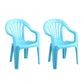 Contemporary Plastic Side Arm Chair Windsor Back Folding Side Chair for Restaurant Light Blue 2 Piece Set Clearhalo ' kitchen&dining_furn' 'Dining Chairs' 'Dining Tables & Seating' 'dining_chair' 'furn' 'furn_dining_chair' 'Furniture' 'furniture_dining_chair' 'Kitchen & Dining Furniture' 'kitchen' 4130672