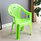 Contemporary Style Plastic Dining Arm Chairs Slat Back Stacking Side Chairs for Home Use Green 1 Piece Clearhalo ' kitchen&dining_furn' 'Dining Chairs' 'Dining Tables & Seating' 'dining_chair' 'furn' 'furn_dining_chair' 'Furniture' 'furniture_dining_chair' 'Kitchen & Dining Furniture' 'kitchen' 4130690