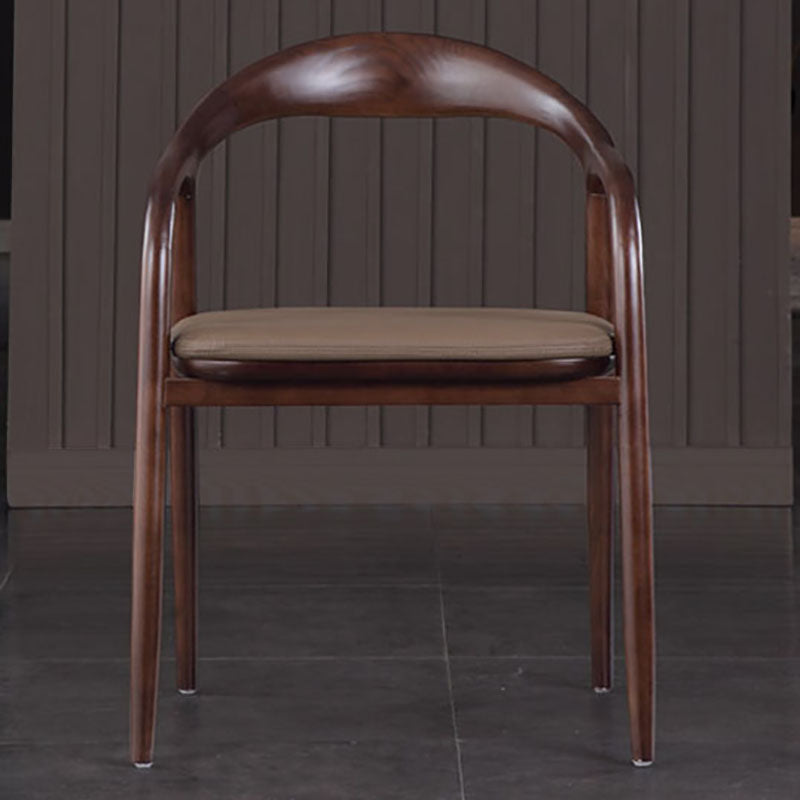 Traditional Solid Back Wood Chair Kitchen Dining Open Back Arm Chairs Set Clearhalo ' kitchen&dining_furn' 'Dining Chairs' 'Dining Tables & Seating' 'dining_chair' 'furn' 'furn_dining_chair' 'Furniture' 'furniture_dining_chair' 'Kitchen & Dining Furniture' 'kitchen' 4130812