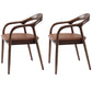 Traditional Solid Back Wood Chair Kitchen Dining Open Back Arm Chairs Set Coffee 2 Piece Set Clearhalo ' kitchen&dining_furn' 'Dining Chairs' 'Dining Tables & Seating' 'dining_chair' 'furn' 'furn_dining_chair' 'Furniture' 'furniture_dining_chair' 'Kitchen & Dining Furniture' 'kitchen' 4130813