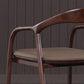 Traditional Solid Back Wood Chair Kitchen Dining Open Back Arm Chairs Set Clearhalo ' kitchen&dining_furn' 'Dining Chairs' 'Dining Tables & Seating' 'dining_chair' 'furn' 'furn_dining_chair' 'Furniture' 'furniture_dining_chair' 'Kitchen & Dining Furniture' 'kitchen' 4130814