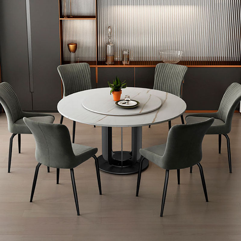 Contemporary Style Metal Dining Chairs Kitchen Armless Dining Side Chairs Clearhalo ' kitchen&dining_furn' 'Dining Chairs' 'Dining Tables & Seating' 'dining_chair' 'furn' 'furn_dining_chair' 'Furniture' 'furniture_dining_chair' 'Kitchen & Dining Furniture' 'kitchen' 4130869