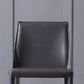 Contemporary Leather Chairs Set Kitchen Dining Room Solid Back Side Chair Clearhalo ' kitchen&dining_furn' 'Dining Chairs' 'Dining Tables & Seating' 'dining_chair' 'furn' 'furn_dining_chair' 'Furniture' 'furniture_dining_chair' 'Kitchen & Dining Furniture' 'kitchen' 4130887