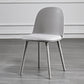 Scandinavian Style Plastic Dining Side Chair Home Open Back Armless Chair Light Gray 1 Piece Clearhalo ' kitchen&dining_furn' 'Dining Chairs' 'Dining Tables & Seating' 'dining_chair' 'furn' 'furn_dining_chair' 'Furniture' 'furniture_dining_chair' 'Kitchen & Dining Furniture' 'kitchen' 4130909