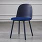 Scandinavian Style Plastic Dining Side Chair Home Open Back Armless Chair Dark Blue 1 Piece Clearhalo ' kitchen&dining_furn' 'Dining Chairs' 'Dining Tables & Seating' 'dining_chair' 'furn' 'furn_dining_chair' 'Furniture' 'furniture_dining_chair' 'Kitchen & Dining Furniture' 'kitchen' 4130925