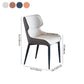 Home Industrial Arm Chair Wingback Metal Upholstered Dining Room Chair (Set of 2) Clearhalo ' kitchen&dining_furn' 'Dining Chairs' 'Dining Tables & Seating' 'dining_chair' 'furn' 'furn_dining_chair' 'Furniture' 'furniture_dining_chair' 'Kitchen & Dining Furniture' 'kitchen' 4130998