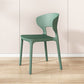 Glam Style Dining Chairs Plastic Dining Armless Side Chair for Kitchen Green 1 Piece Clearhalo ' kitchen&dining_furn' 'Dining Chairs' 'Dining Tables & Seating' 'dining_chair' 'furn' 'furn_dining_chair' 'Furniture' 'furniture_dining_chair' 'Kitchen & Dining Furniture' 'kitchen' 4131079