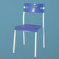 Minimalist Style Plastic Dining Armless Chair Stackable Open Back Dining Side Chair Blue 1 Piece Clearhalo ' kitchen&dining_furn' 'Dining Chairs' 'Dining Tables & Seating' 'dining_chair' 'furn' 'furn_dining_chair' 'Furniture' 'furniture_dining_chair' 'Kitchen & Dining Furniture' 'kitchen' 4131169