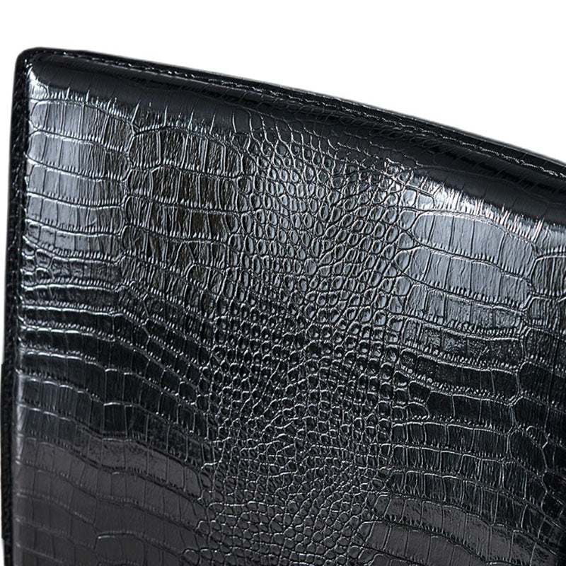 Contemporary Faux Leather Dining Chairs Upholstered Side Armless Chairs Clearhalo ' kitchen&dining_furn' 'Dining Chairs' 'Dining Tables & Seating' 'dining_chair' 'furn' 'furn_dining_chair' 'Furniture' 'furniture_dining_chair' 'Kitchen & Dining Furniture' 'kitchen' 4131203