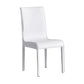 Contemporary Faux Leather Dining Chairs Upholstered Side Armless Chairs White 1 Piece Clearhalo ' kitchen&dining_furn' 'Dining Chairs' 'Dining Tables & Seating' 'dining_chair' 'furn' 'furn_dining_chair' 'Furniture' 'furniture_dining_chair' 'Kitchen & Dining Furniture' 'kitchen' 4131206