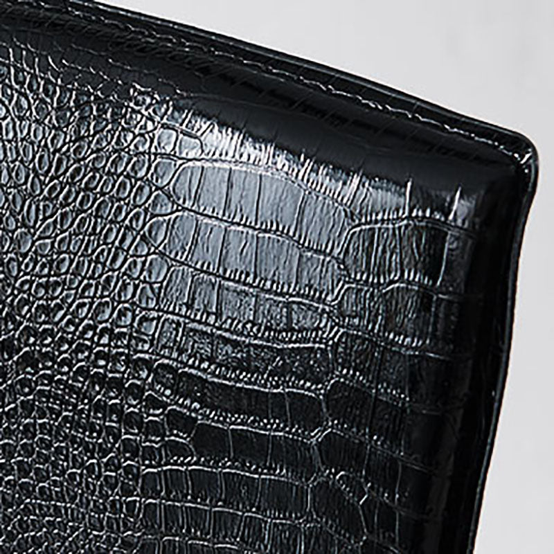 Contemporary Faux Leather Dining Chairs Upholstered Side Armless Chairs Clearhalo ' kitchen&dining_furn' 'Dining Chairs' 'Dining Tables & Seating' 'dining_chair' 'furn' 'furn_dining_chair' 'Furniture' 'furniture_dining_chair' 'Kitchen & Dining Furniture' 'kitchen' 4131207