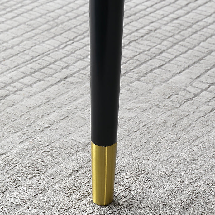 Solid Wood Mid-Century Modern Table White Sintered Stone Table with 4 Legs Clearhalo ' dining_table' 'Dining Tables & Seating' 'Dining Tables' 'furn' 'furn_dining_table' 'Furniture' 'furniture_dining_table' 'Kitchen & Dining Furniture' 'kitchen&dining_furn' 'kitchen' 'kitchen_dining_table' 4133482