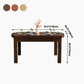 54.3''L Modern Solid Wood Table Round Extendable Dining Table with 4 Legs Base Clearhalo ' dining_table' 'Dining Tables & Seating' 'Dining Tables' 'furn' 'furn_dining_table' 'Furniture' 'furniture_dining_table' 'Kitchen & Dining Furniture' 'kitchen&dining_furn' 'kitchen' 'kitchen_dining_table' 4133572