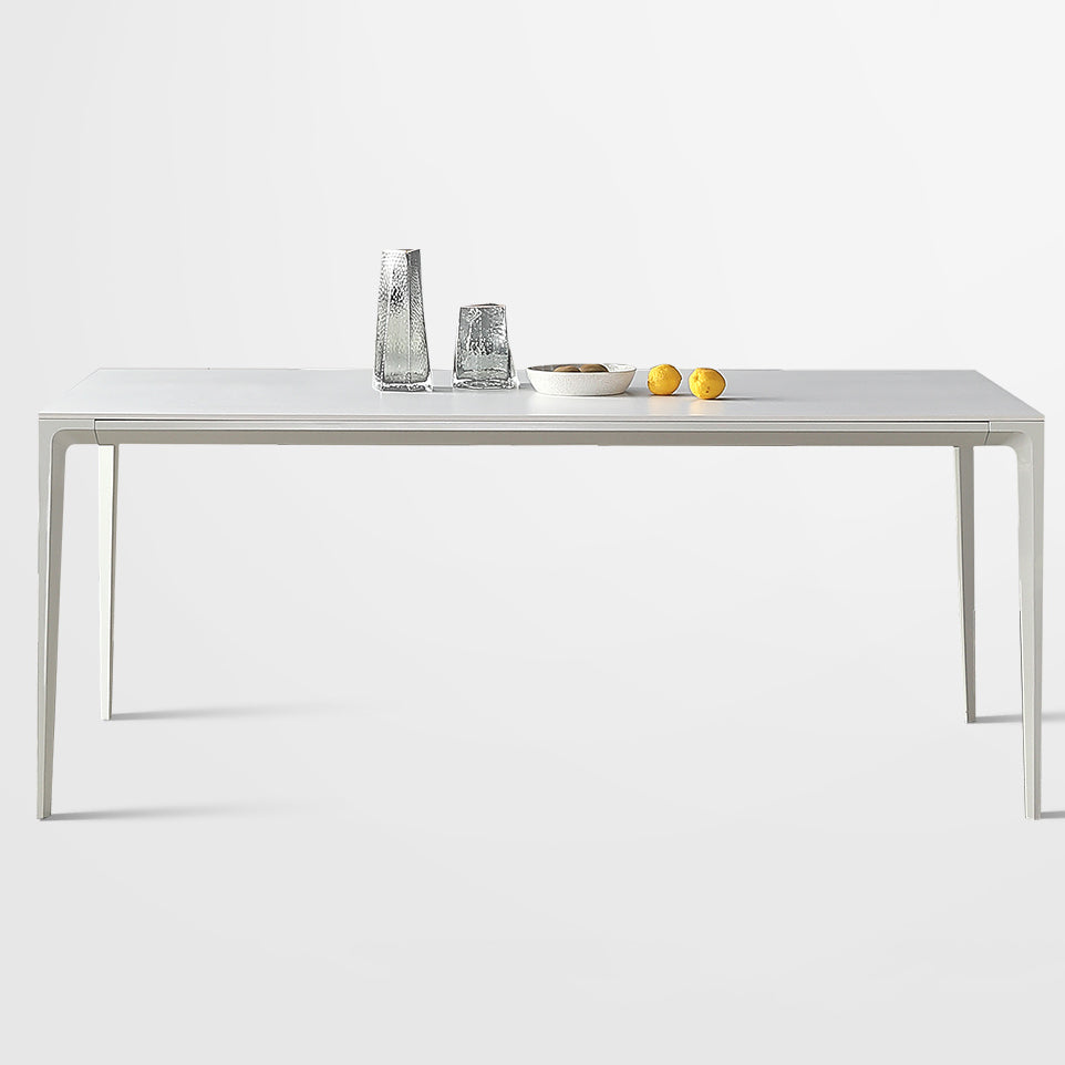 Victorian Style Sintered Stone Table 4 Legs Base Table for Home Clearhalo ' dining_table' 'Dining Tables & Seating' 'Dining Tables' 'Furniture' 'furniture_dining_table' 'Kitchen & Dining Furniture' 'kitchen&dining_furn' 'kitchen' 'kitchen_dining_table' 4133587