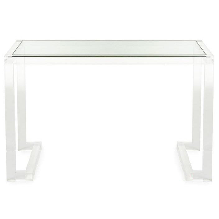 Acrylic Contemporary Rectangular Dining Table Clear Glass Table for Dining Room Without Chairs Clearhalo ' dining_table' 'Dining Tables & Seating' 'Dining Tables' 'furn' 'furn_dining_table' 'Furniture' 'furniture_dining_table' 'Kitchen & Dining Furniture' 'kitchen&dining_furn' 'kitchen' 'kitchen_dining_table' 4133728