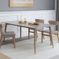 Rectangle Grey Tone Dining Table Sintered Stone Table Luxury Style with 4 Legs Clearhalo ' dining_table' 'Dining Tables & Seating' 'Dining Tables' 'furn' 'furn_dining_table' 'Furniture' 'furniture_dining_table' 'Kitchen & Dining Furniture' 'kitchen&dining_furn' 'kitchen' 'kitchen_dining_table' 4133751