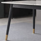 Marble Luxury Dining Table 4 Legs Base Rectangle Table for Home Clearhalo ' dining_table' 'Dining Tables & Seating' 'Dining Tables' 'furn' 'furn_dining_table' 'Furniture' 'furniture_dining_table' 'Kitchen & Dining Furniture' 'kitchen&dining_furn' 'kitchen' 'kitchen_dining_table' 4133780